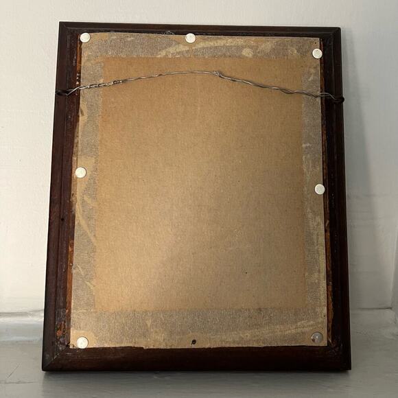 Vintage Mid Century French Miroir des Modes Fashion Plate Display Shadowbox Art - Picture 6 of 8